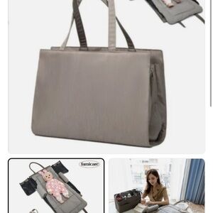 Gray Baby Diaper Bag